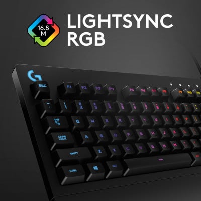 Logitech G G213 Prodigy Gaming Keyboard clavier USB QWERTZ Suisse Noir